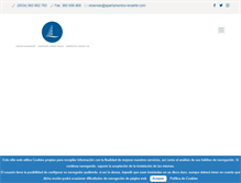 Tablet Screenshot of apartamentos-levante.com